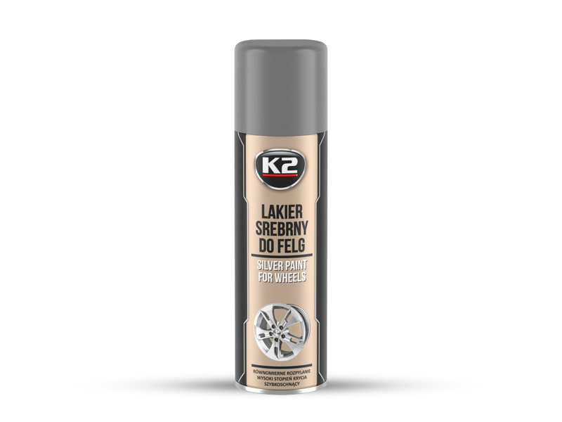 K2 SILVER LACQUER FOR WHEELS 500 ML
